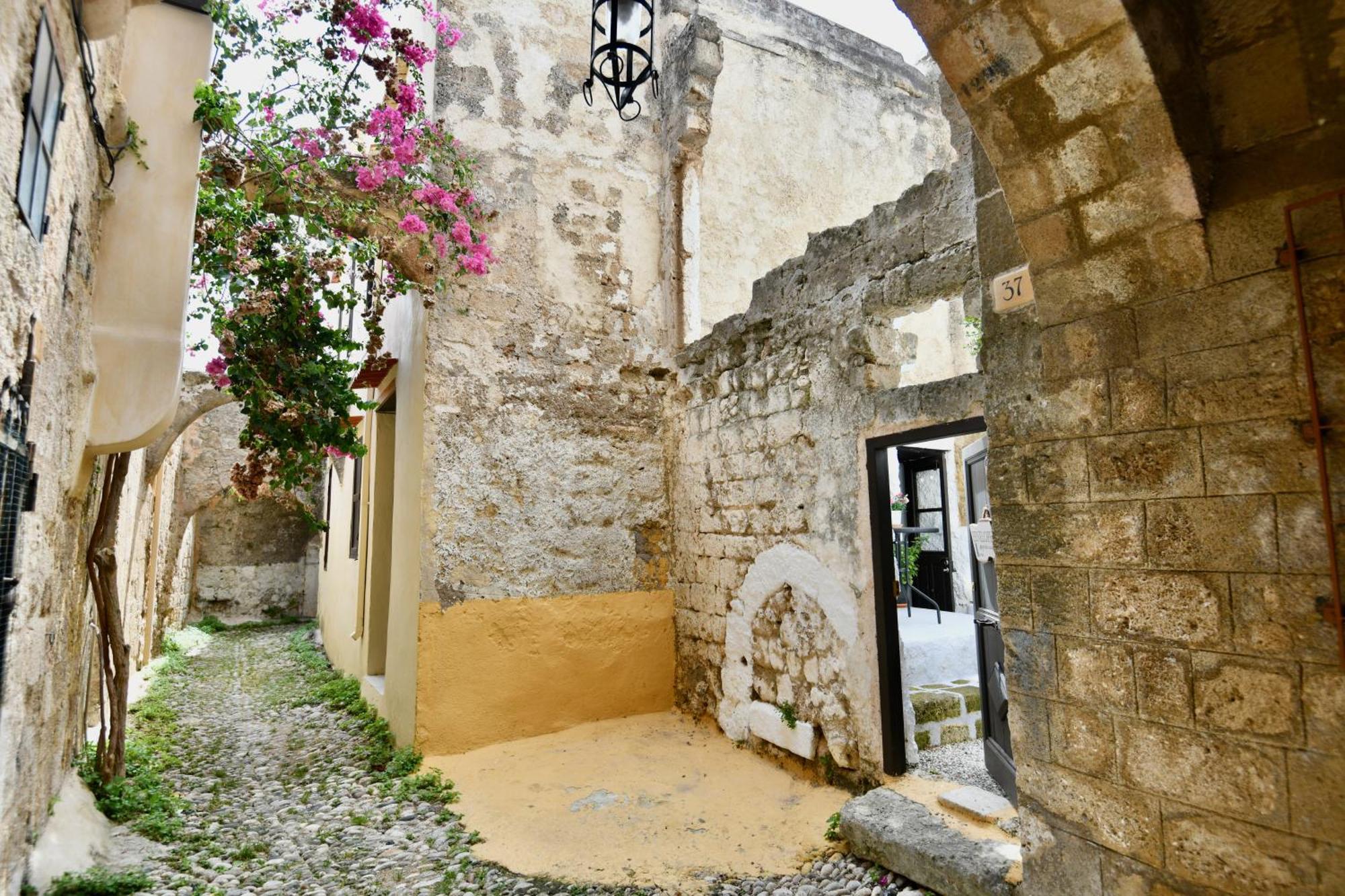 דירות Rhodes City Penelope Garden House Old Town מראה חיצוני תמונה